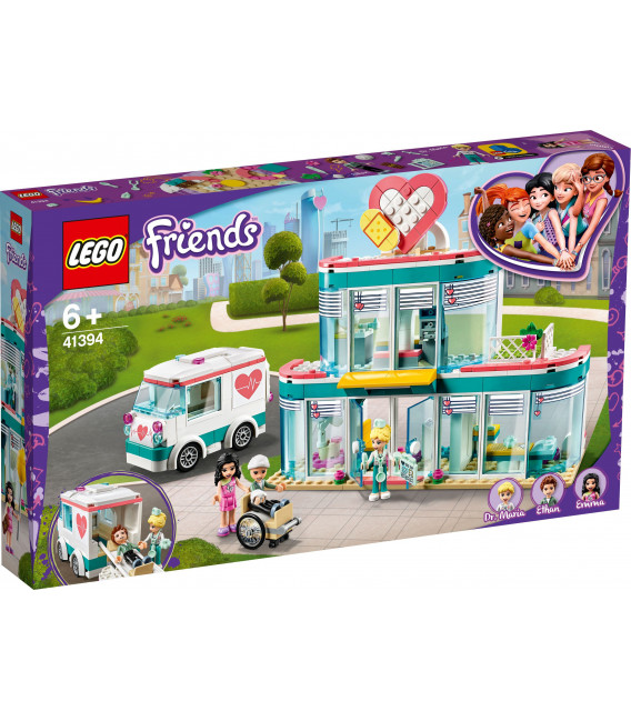 LEGO® Friends 41394 Heartlake City Hospital, Age 6+, Building Blocks, 2020 (379pcs)