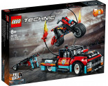 LEGO® Technic 42106 Stunt Show Truck & Bike, Age 8+, Building Blocks, 2020 (610pcs)