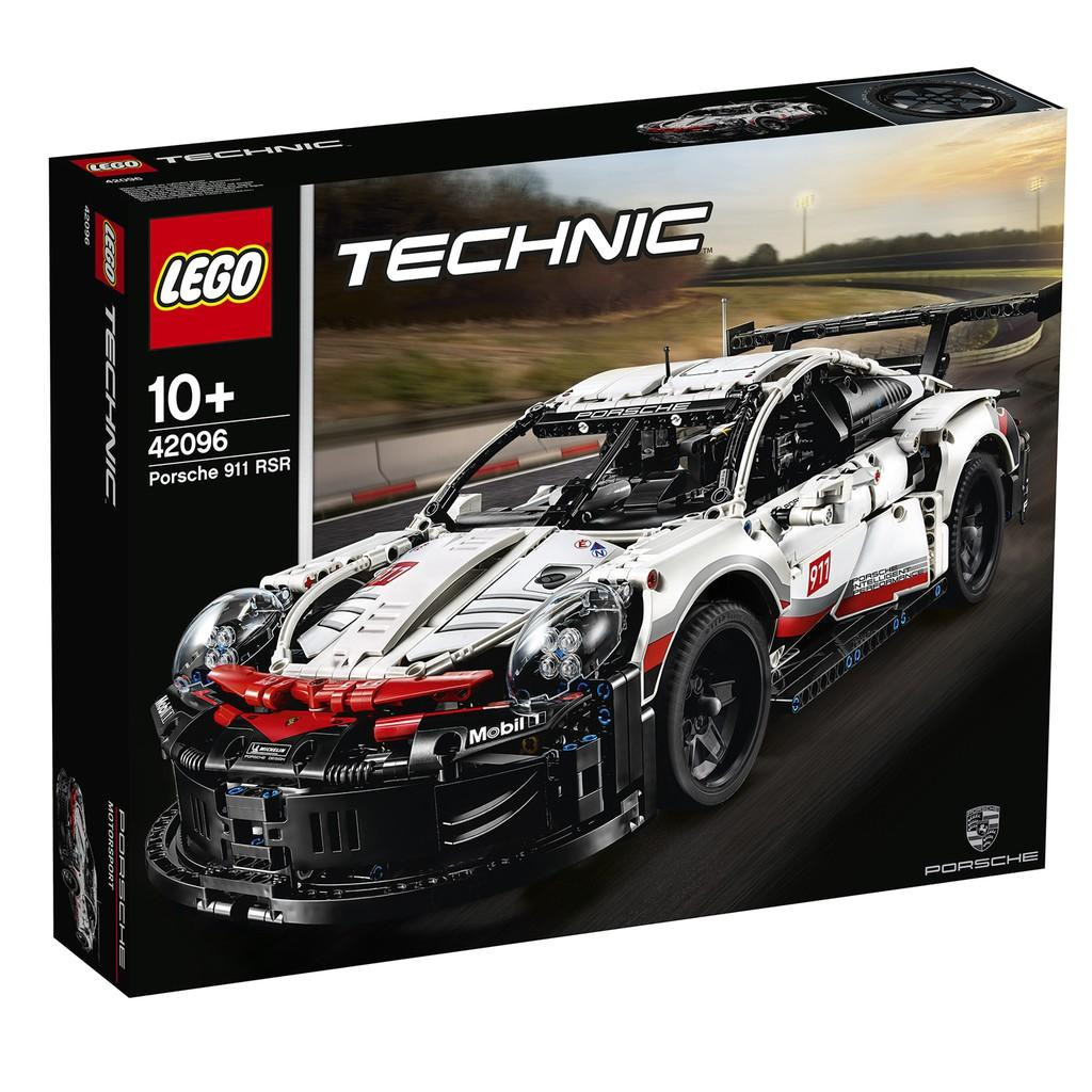 Lego Technic 42096 Porsche 911 Rsr Age 10 Building Blocks 1580pcs