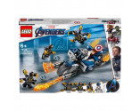 LEGO® Super Heroes 76123 Captain America: Outriders Attack, Age 6+, Building Blocks (167pcs)