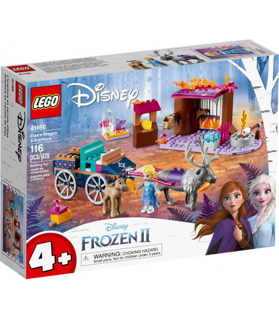 LEGO® Disney Princess 41166 Elsa's Wagon Adventure, Age 4+, Building Blocks (116pcs)