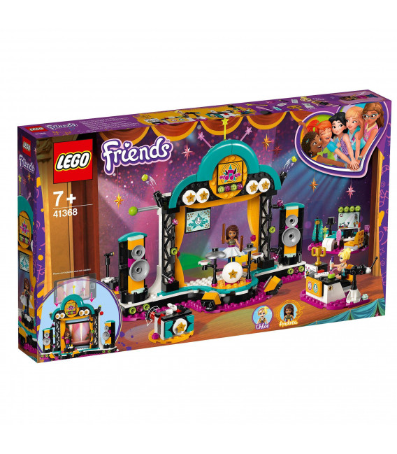 LEGO® Friends 41368 Andrea's Talent Show, Age 7+, Building Blocks (492pcs)