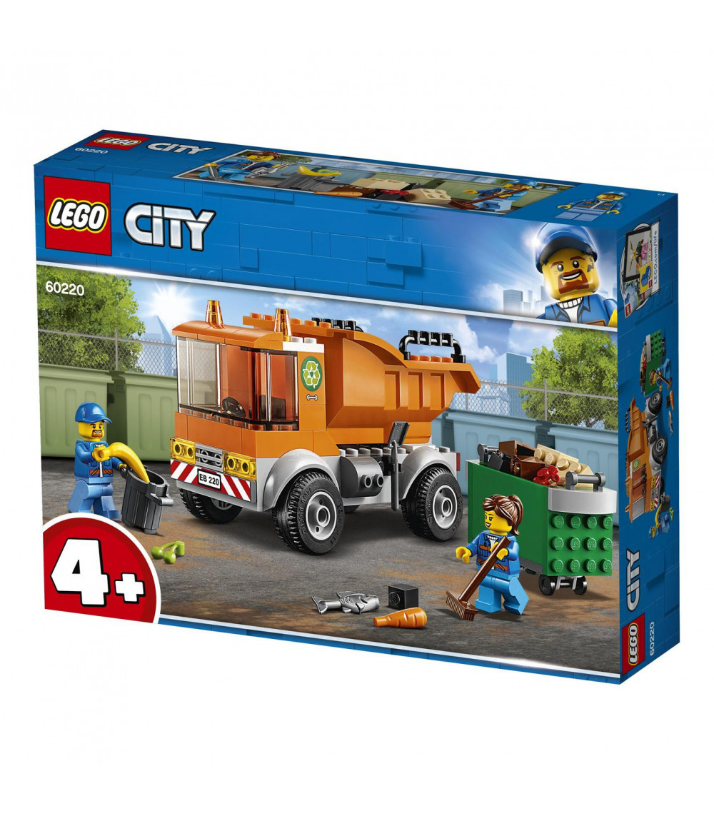 kokain tælle oversøisk LEGO® City 60220 Garbage Truck, Age 4+, Building Blocks (90pcs)