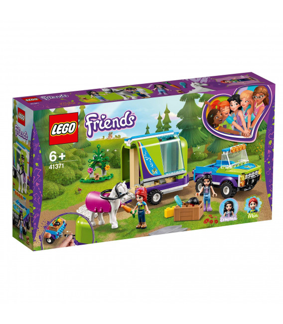 LEGO® Friends 41371 Mia's Horse Trailer, Age 6+, Building Blocks (216pcs)