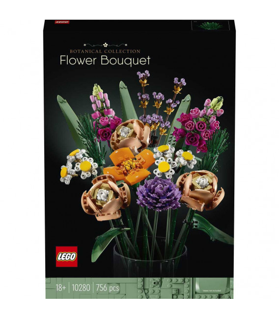 LEGO® Creator Expert 10280 Flower Bouquet, Age 18+, Building Blocks, 2021 (756pcs)