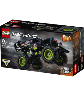 LEGO® Technic 42118 Monster Jam® Grave Digger®, Age 7+, Building Blocks, 2021 (212pcs)