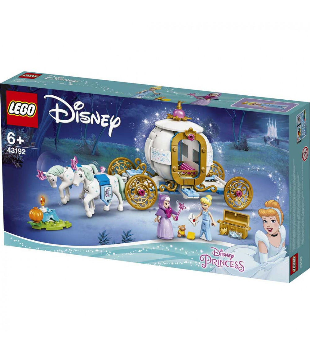 Lego Disney Princess Cinderella S Royal Carriage Age 6 Building Blocks 21 237pcs