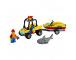 LEGO® City 60286 Beach Rescue ATV, Age 5+, Building Blocks, 2021 (79pcs)