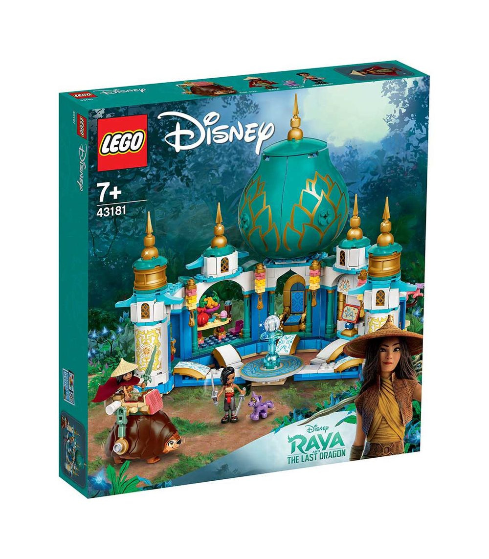 Lego Disney Princess Raya And The Heart Palace Age 7 Building Blocks 21 610pcs