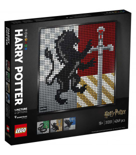 LEGO® Art 31201 Harry Potter Hogwarts Crests, Age 18+, Building Blocks, 2021 (4249pcs)
