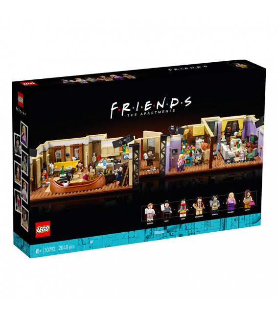 LEGO® D2C Icons 10292 The Friends Apartment, Age 18+, Building Blocks, 2021 (2048pcs)