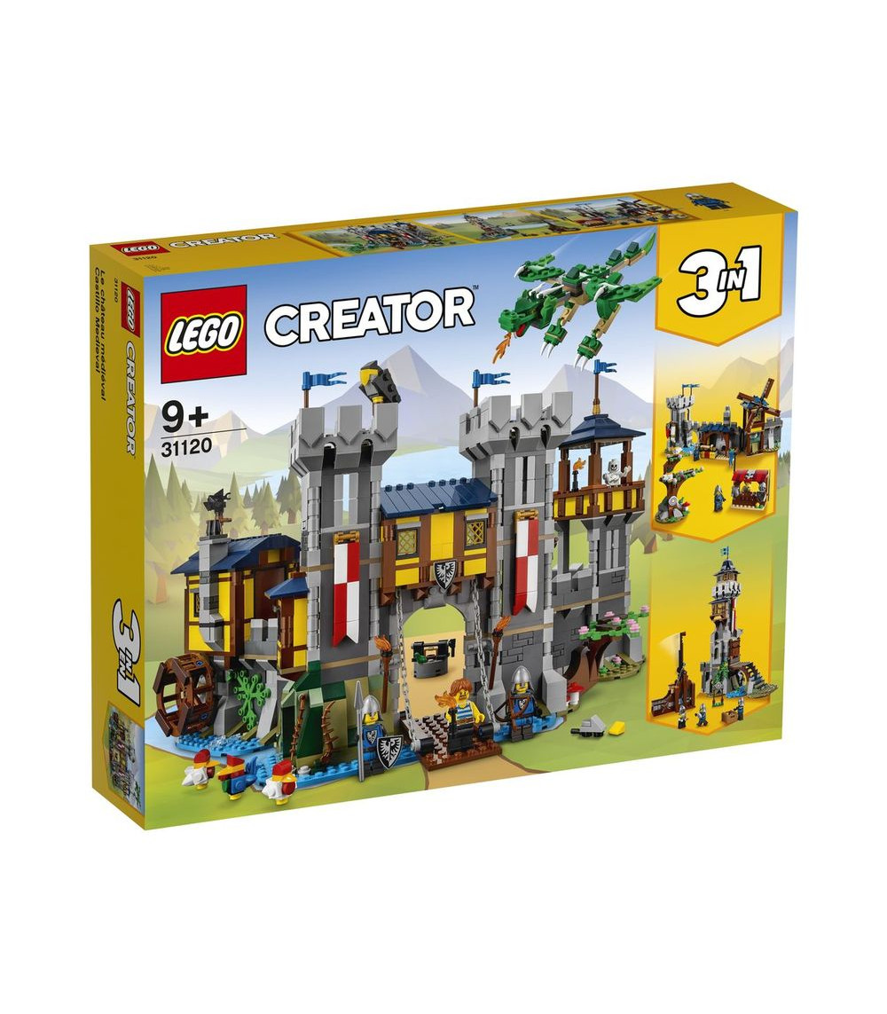LEGO® CREATOR 31120 MEDIEVAL CASTLE, AGE 9+, BUILDING