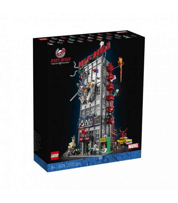 LEGO® D2C Super Heroes 76178 Daily Bugle, Age 18+, Building Blocks, 2021 (3772pcs)
