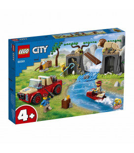 LEGO® City Wildlife 60301 Wildlife Rescue Off-Roader, Age 4+, Building Blocks, 2021 (157pcs)