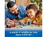 LEGO® City Wildlife 60301 Wildlife Rescue Off-Roader, Age 4+, Building Blocks, 2021 (157pcs)