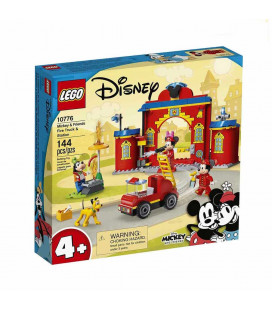 LEGO® Mickey and Friends 10776 Mickey & Friends Fire Truck & Station, Age 4+, Building Blocks, 2021 (144pcs)