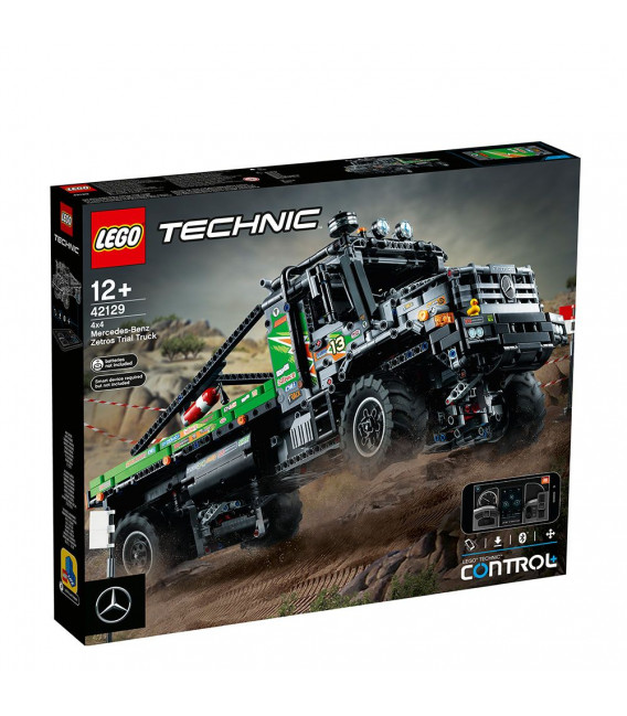 LEGO® Technic 42129 4x4 Mercedes-Benz Zetros Trial Truck, Age 12+, Building Blocks, 2021 (2110pcs)