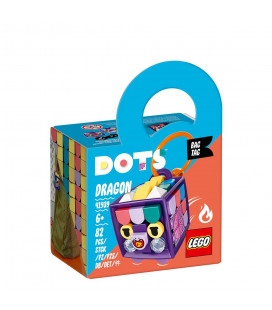 LEGO® DOTS 41939 Bag Tag Dragon, Age 6+, Building Blocks, 2021 (82pcs)