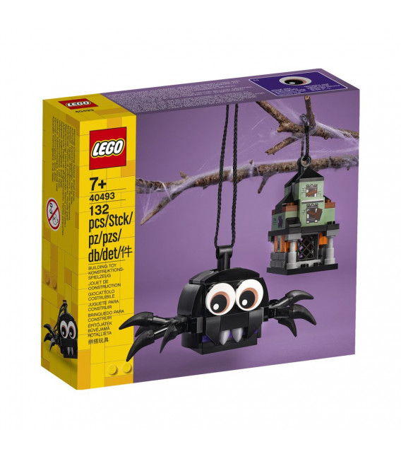LEGO® LEL Iconic 40493 Spider & Haunted House Pack, Age 7+, Building Blocks, 2021 (132pcs)