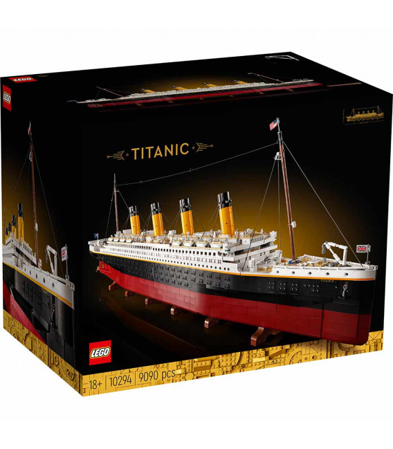 LEGO® D2C Icons 10294 Titanic, Age 18+, Building Blocks, 2021 (9090pcs)