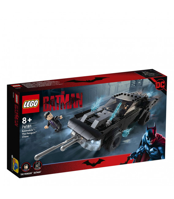 LEGO® Super Heroes 76181 Batmobile™: The Penguin™ Chase, Age 8+, Building Blocks, 2022 (392pcs)