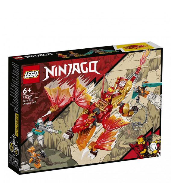 LEGO® Ninjago 71762 Kais Fire Dragon EVO, Age 6+, Building Blocks, 2022 (204pcs)