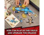 LEGO® Ninjago 71760 Jays Thunder Dragon EVO, Age 6+, Building Blocks, 2022 (140pcs)