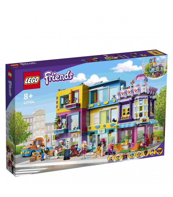 LEGO® Friends 41704 Main Street Building, Age 8+, Building Blocks, 2022 (1682pcs)