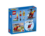 LEGO® City 60318 Fire Helicopter, Age 4+, Building Blocks, 2022 (53pcs)