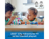 LEGO® City 60314 Ice Cream Truck Police Chase, Age 5+, Building Blocks, 2022 (317pcs)