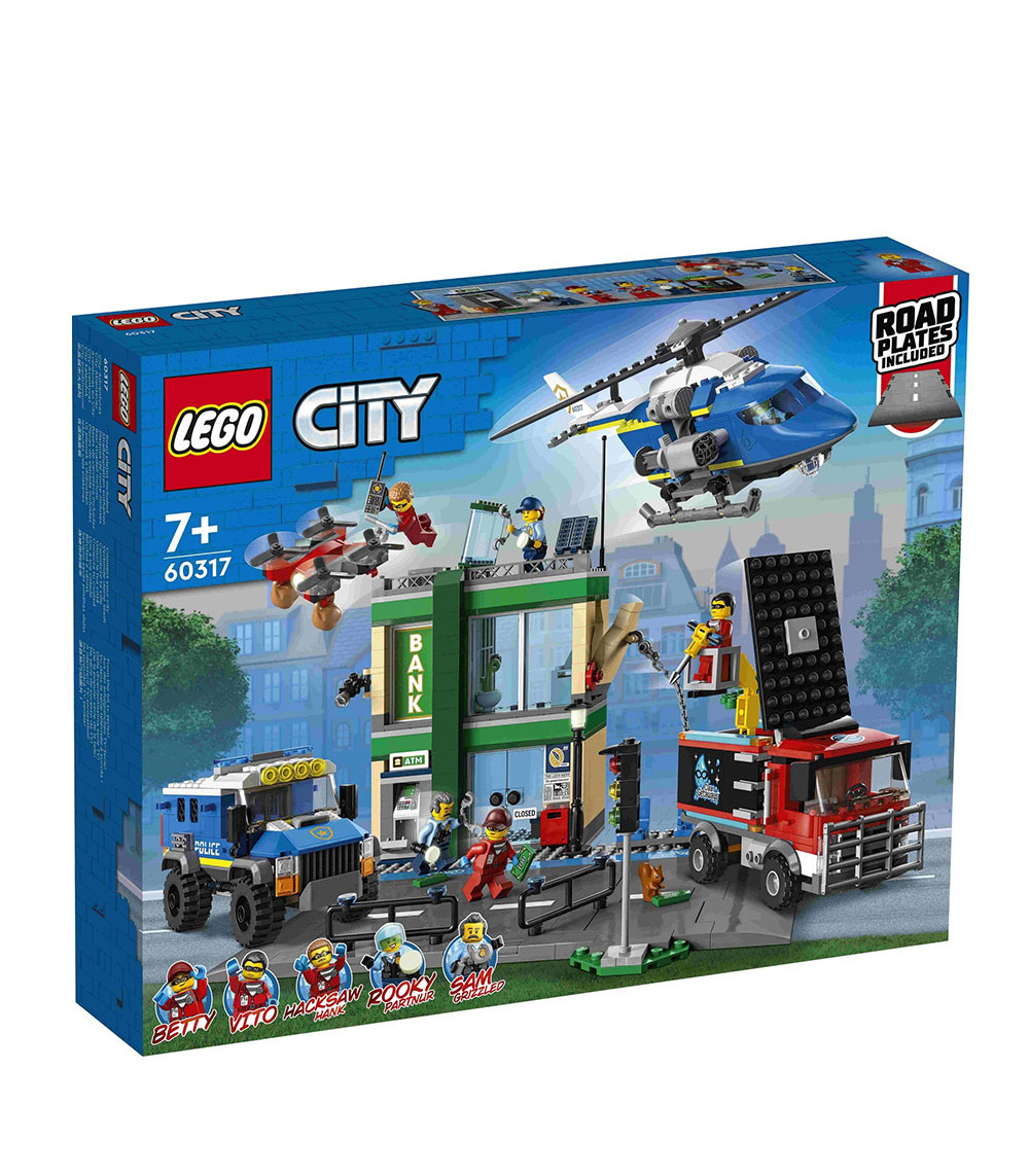 LEGO® CITY 60317 POLICE CHASE AT THE BANK, AGE 7+, BLOCKS,