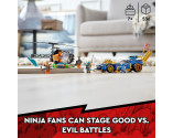 LEGO® Ninjago 71776 Jay and Nya's Race Car EVO, Age 7+, Building Blocks, 2022 (536pcs)