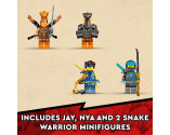 LEGO® Ninjago 71776 Jay and Nya's Race Car EVO, Age 7+, Building Blocks, 2022 (536pcs)