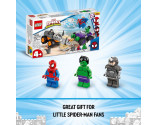 LEGO® Spidey 10782 Hulk vs. Rhino Truck Showdown, Age 4+, Building Blocks, 2022 (110pcs)