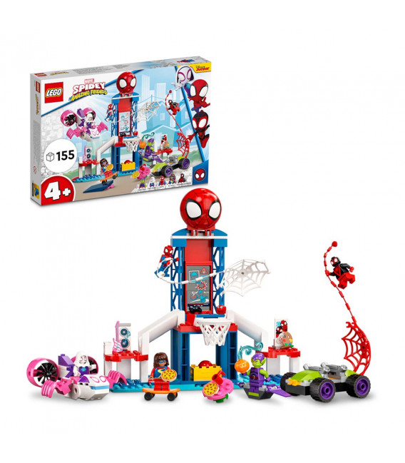 LEGO® Spidey 10784 Spider-Man Webquarters Hangout, Age 4+, Building Blocks, 2022 (155pcs)