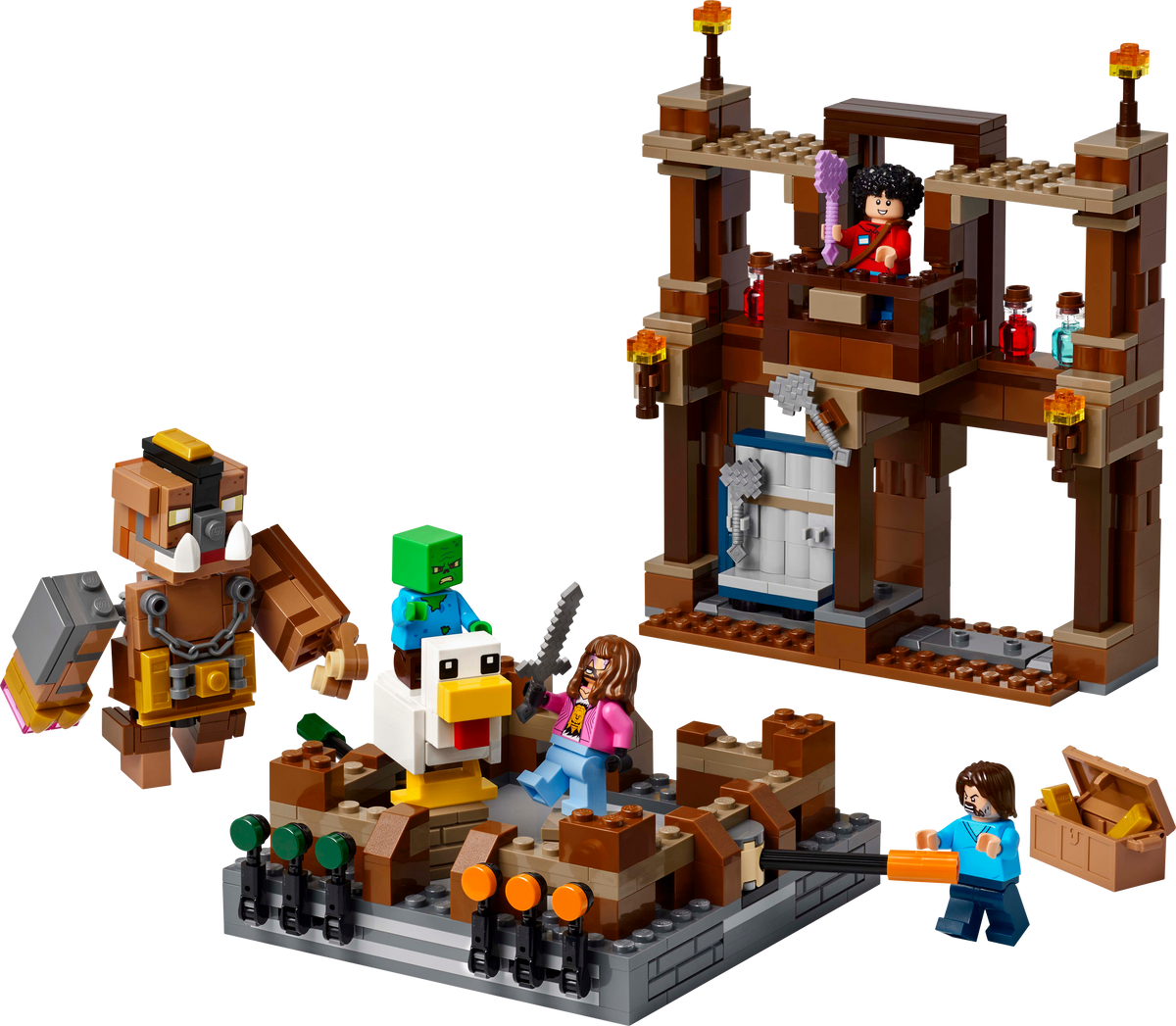 LEGO Minecraft 21272 Woodland Mansion Fighting Ring product