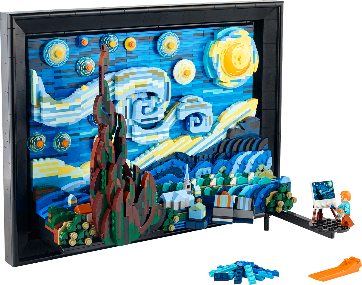 LEGO D2C Ideas 21333 Van Gogh Starry Night product