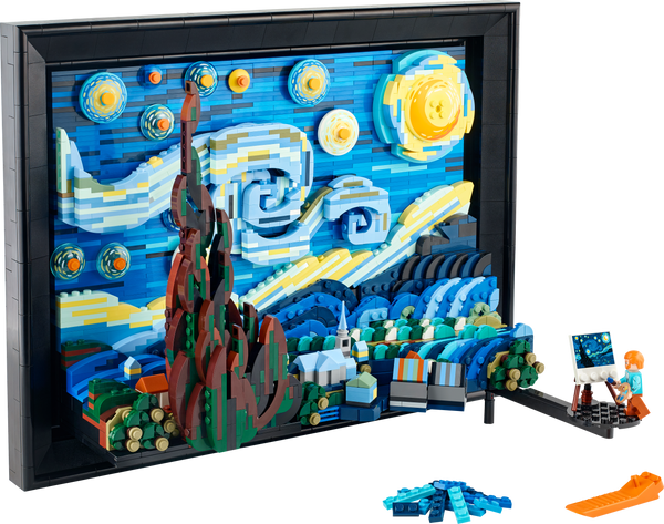 LEGO D2C Ideas 21333 Van Gogh Starry Night product