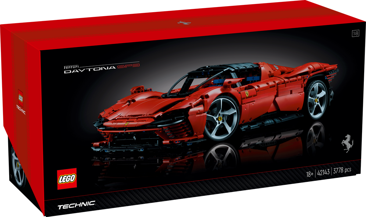 LEGO D2C Technic 42143 Ferrari Daytona SP3 box