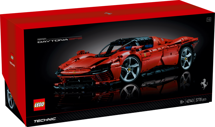 LEGO D2C Technic 42143 Ferrari Daytona SP3 box