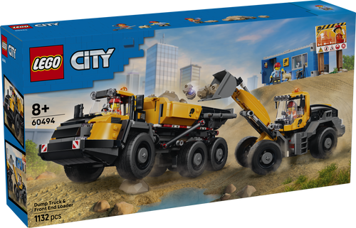 LEGO City 60494 Dump Truck & Front End Loader box