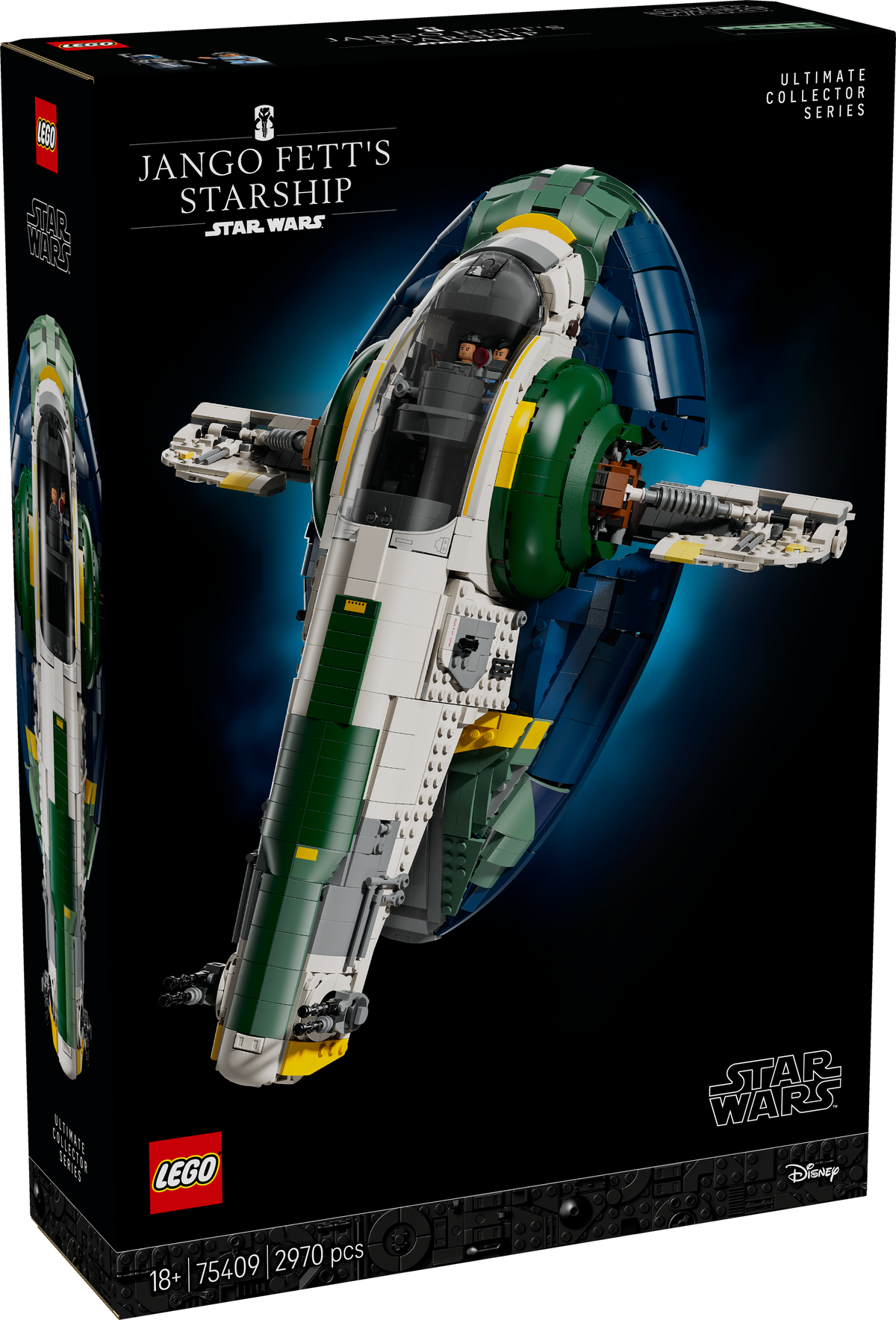 LEGO D2C Star Wars 75409 UCS Jango Fett's Starship box