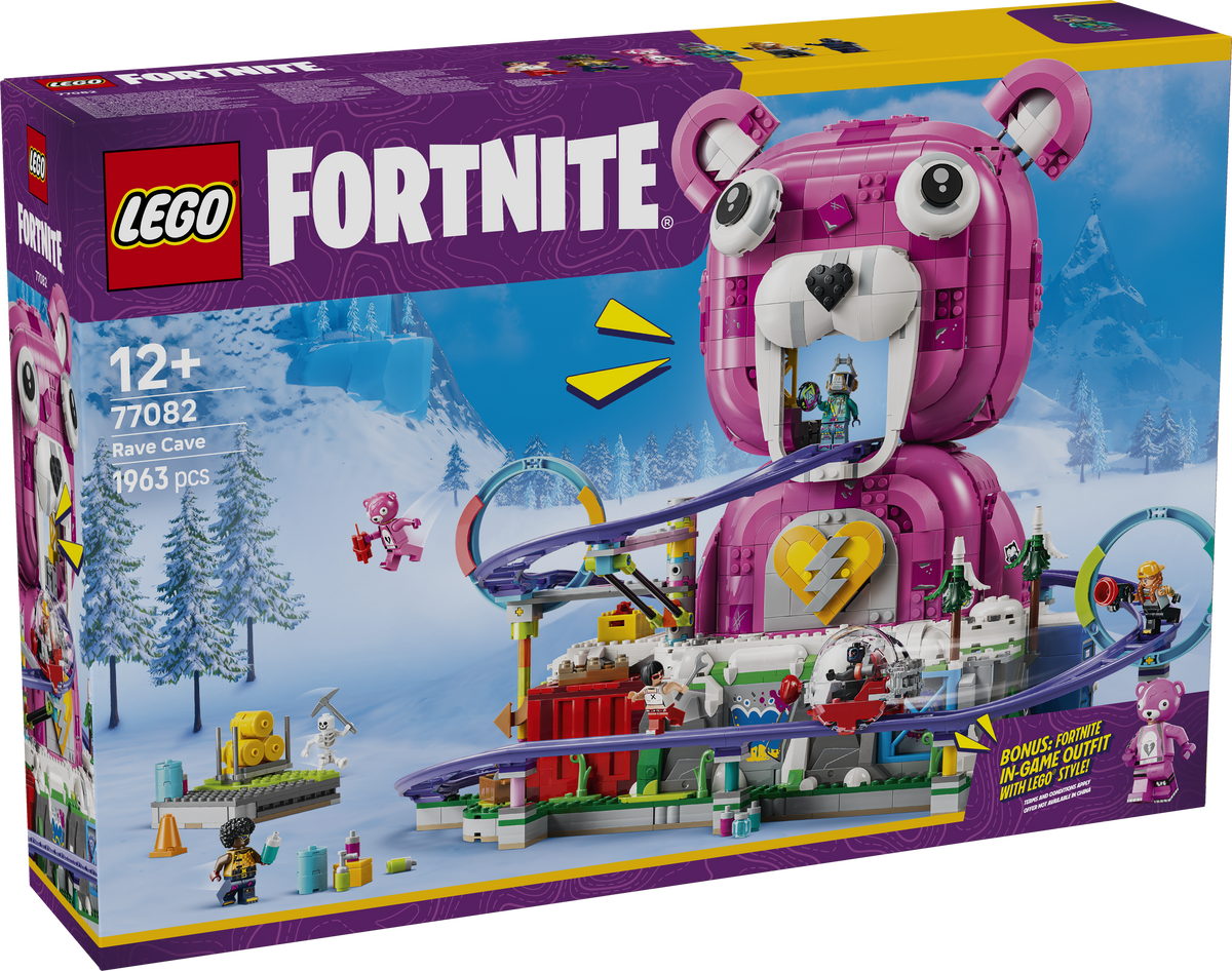 LEGO Fortnite 77082 Rave Cave box