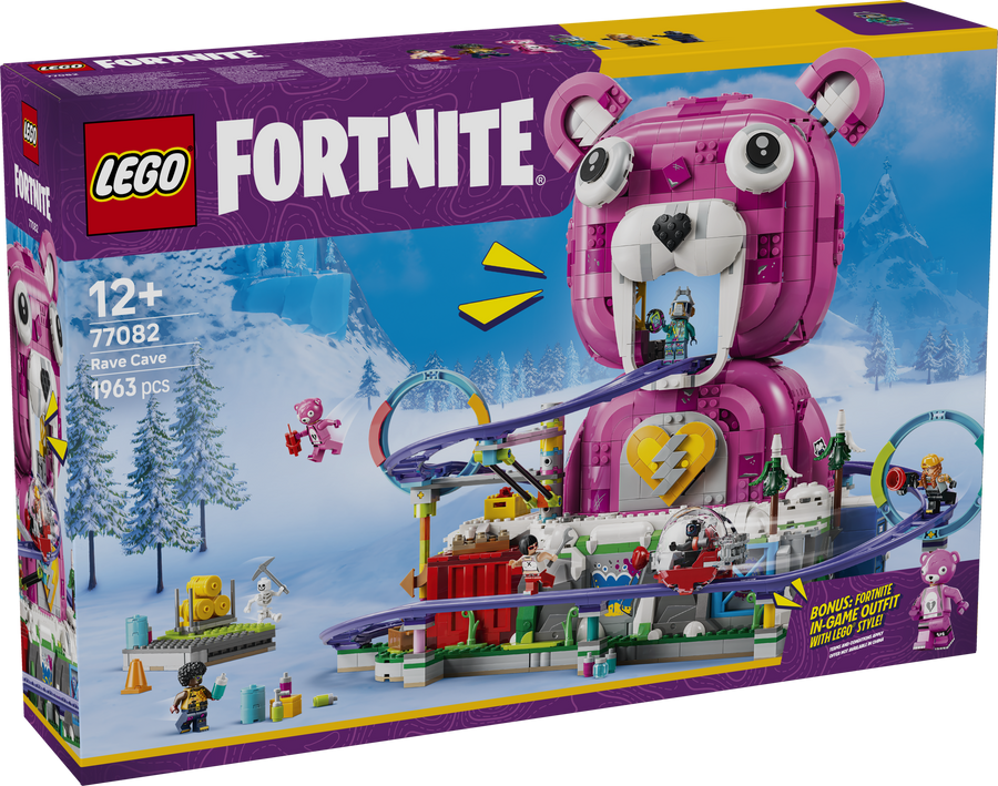 LEGO Fortnite 77082 Rave Cave box
