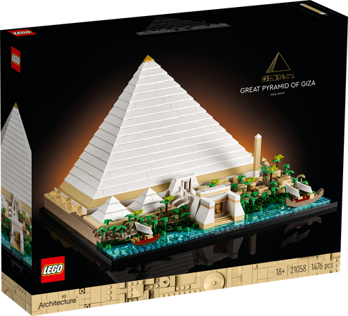 LEGO Architecture 21058 The Great Pyramids of Giza box