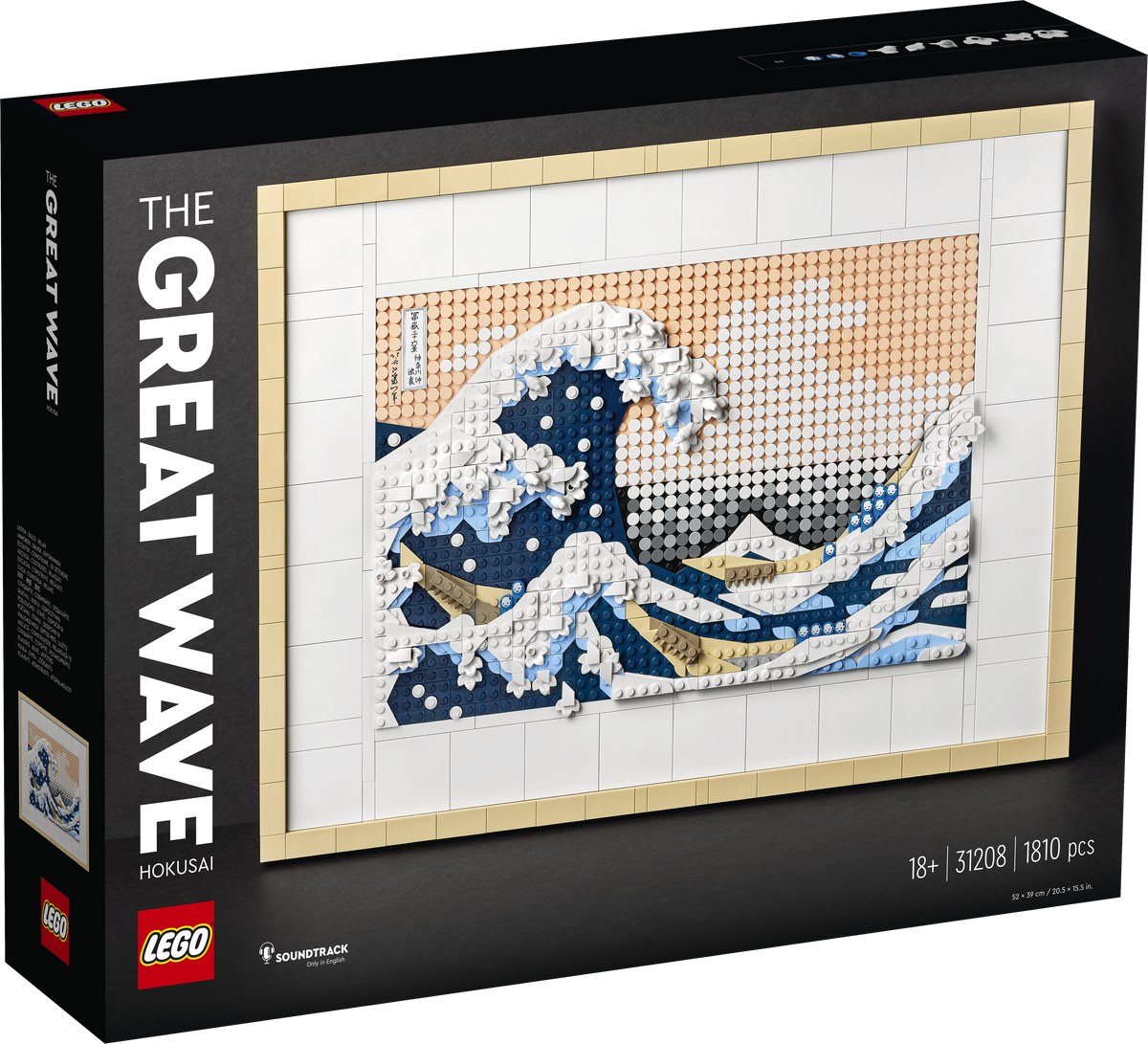 LEGO ART 31208 Hokusai – The Great Wave box