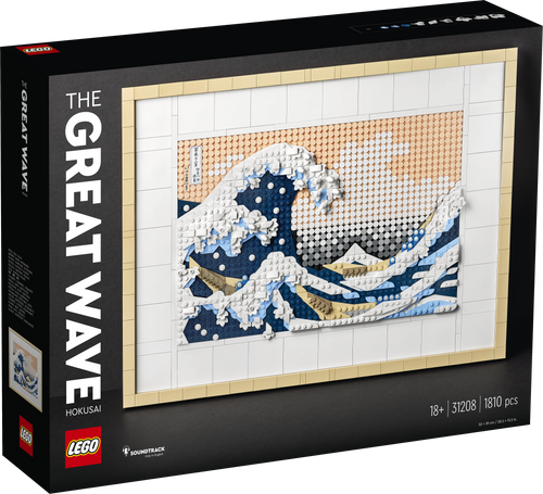 LEGO ART 31208 Hokusai – The Great Wave box
