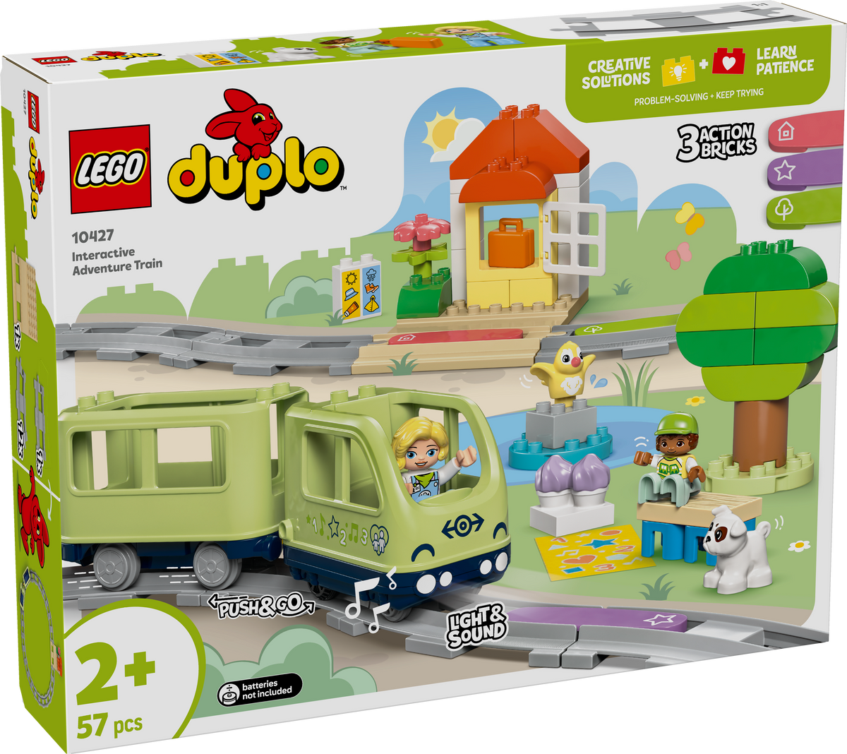 LEGO DUPLO 10427 Interactive Adventure Train box