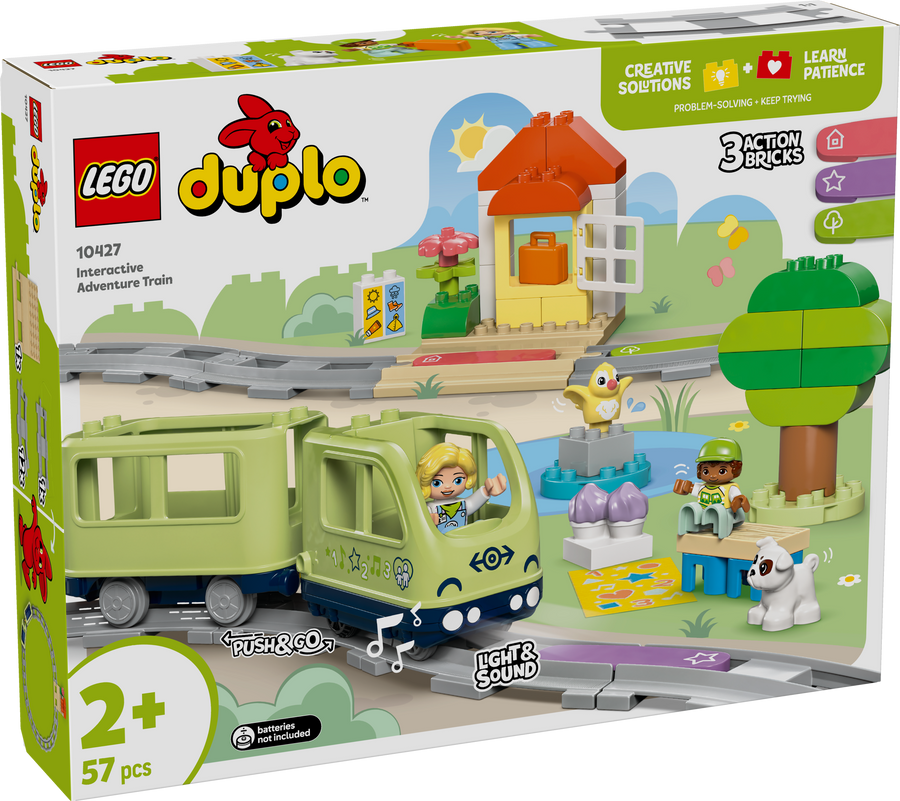 LEGO DUPLO 10427 Interactive Adventure Train box