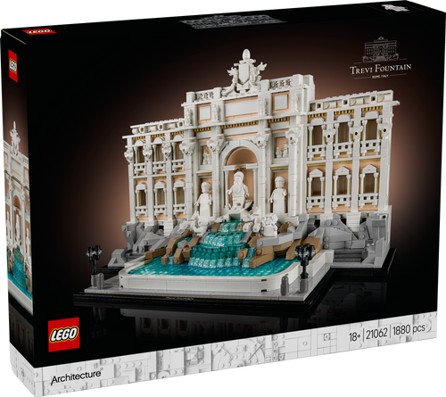 LEGO Architecture 21062 Trevi Fountain box